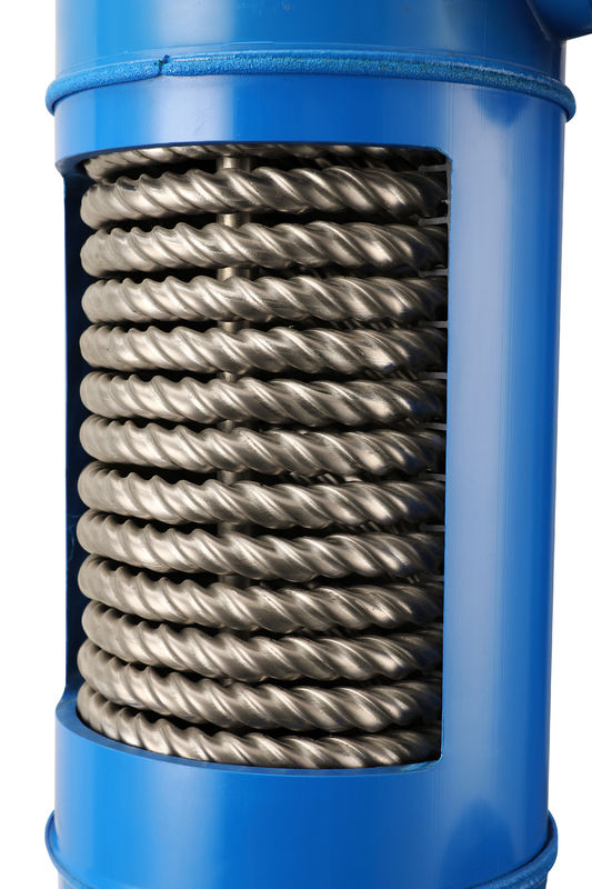 1HP Su Soğutucu Isı Değiştiricisi MHTA-0.75 Saf Titanyum Dikişsiz Tüp Isı Değiştiricisi