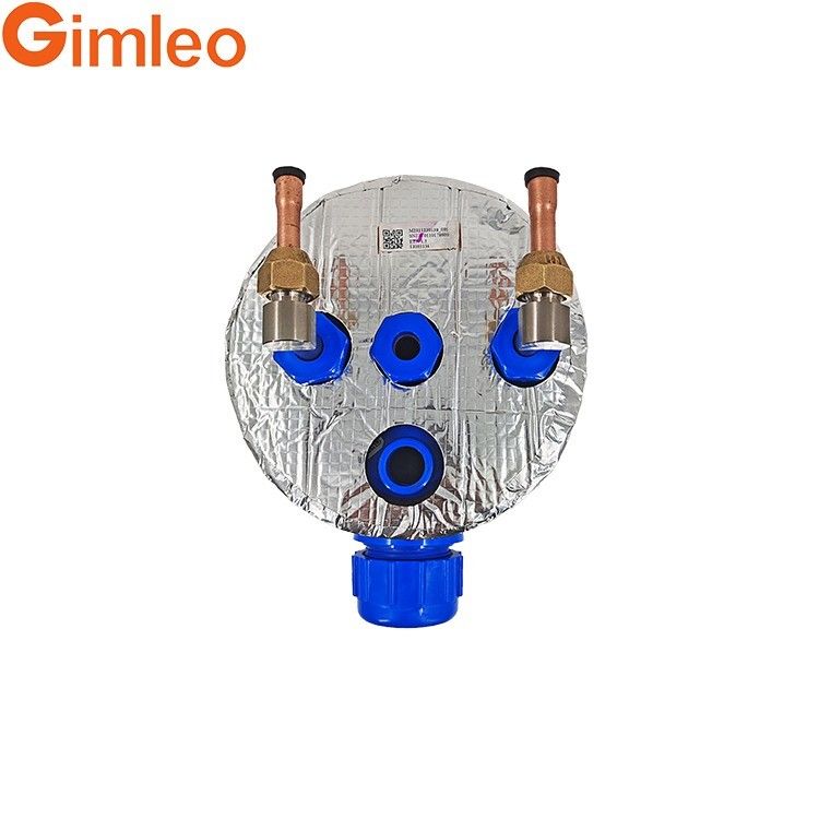 ETA-1.5 R134A Deniz tüp buharlaştırıcısı 12.7 mm soğutucu giriş / su bağlantısı için