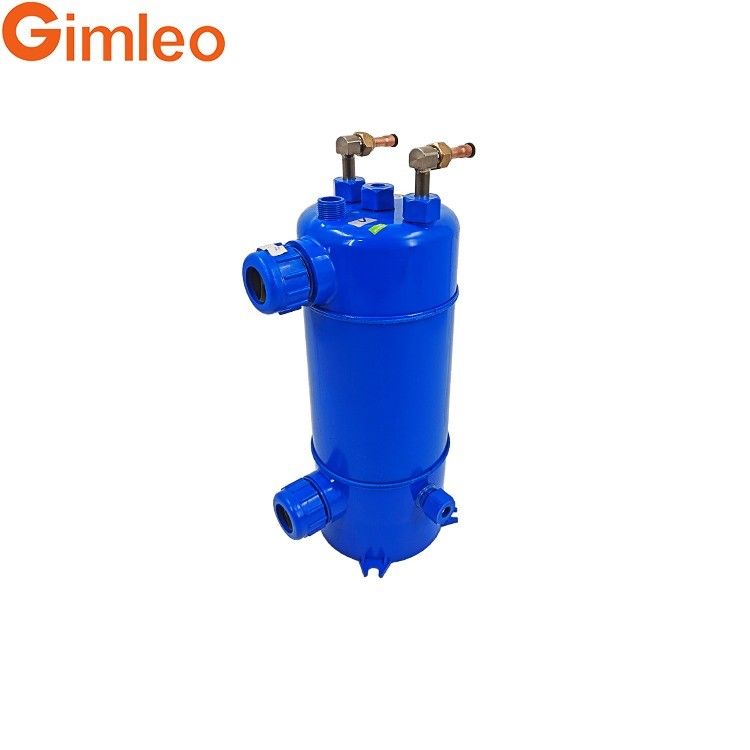 ETA-1.5 R134A Deniz tüp buharlaştırıcısı 12.7 mm soğutucu giriş / su bağlantısı için