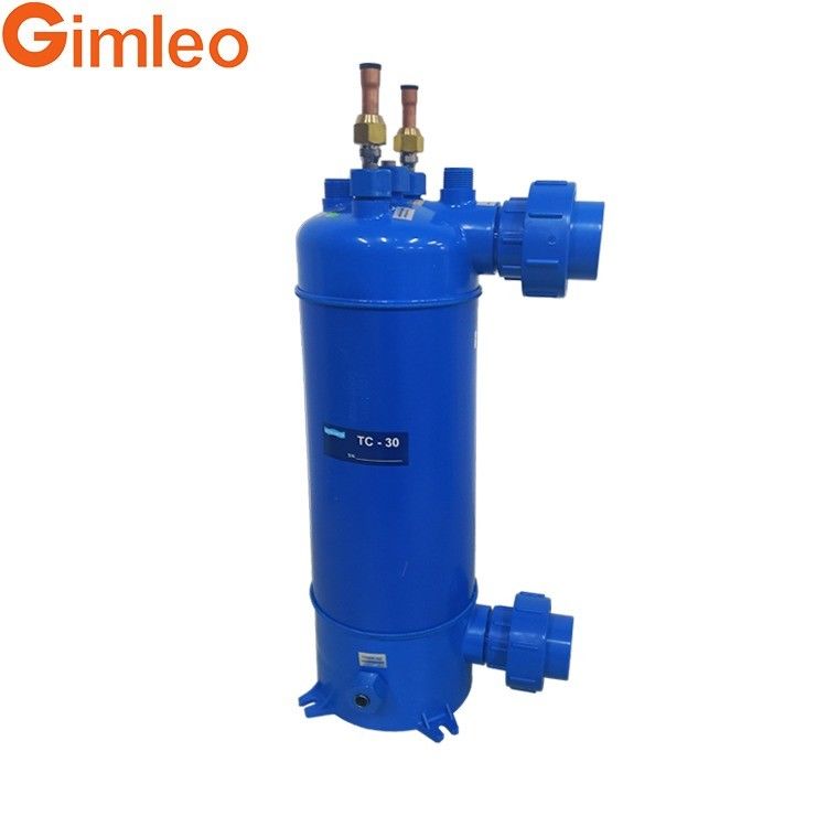 10.5KW PVC Shell Deniz Suları Isı Değiştiricisi Kondansör MHTA-3 1 Yıllık Garanti