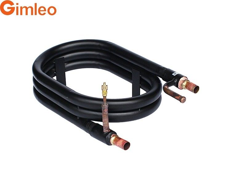 4KW paslanmaz çelik tüp içi tüp ısı değiştiricisi GY-0040C Su akışı ile 0.7m 3/H