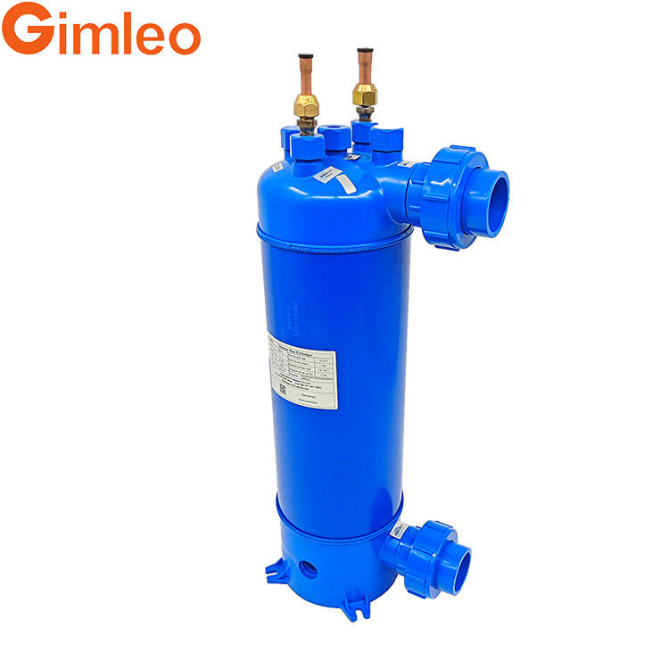 Titanyum Isı Değiştiricisi MHTA-7 Titanyum Tüp Isı Değiştiricisi 23KW Yüzme havuzu için