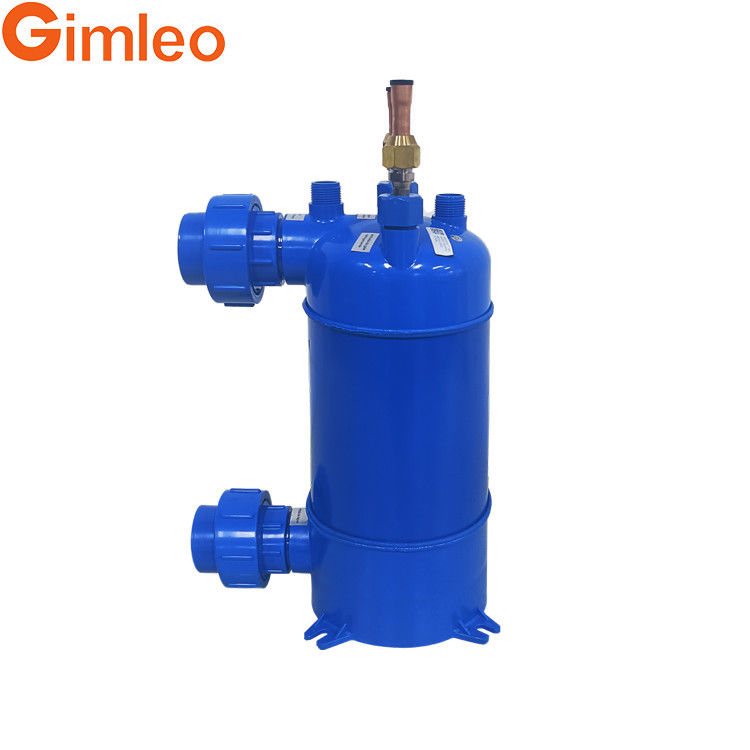 Soğutucu Isı Değiştiricisi Titanyum Tüpleri Isı Değiştiricisi Evaporatör için PVC Kabuk MHTA-3