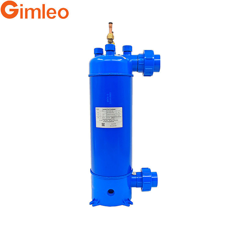 Güncelleme Havuzu Gimleo MHTA-5 Isı Değiştiricisi 330*240*650mm 7.5m3/H Su Akışı Havuz Güncelleme için Deniz Su Isı Değiştiricisi