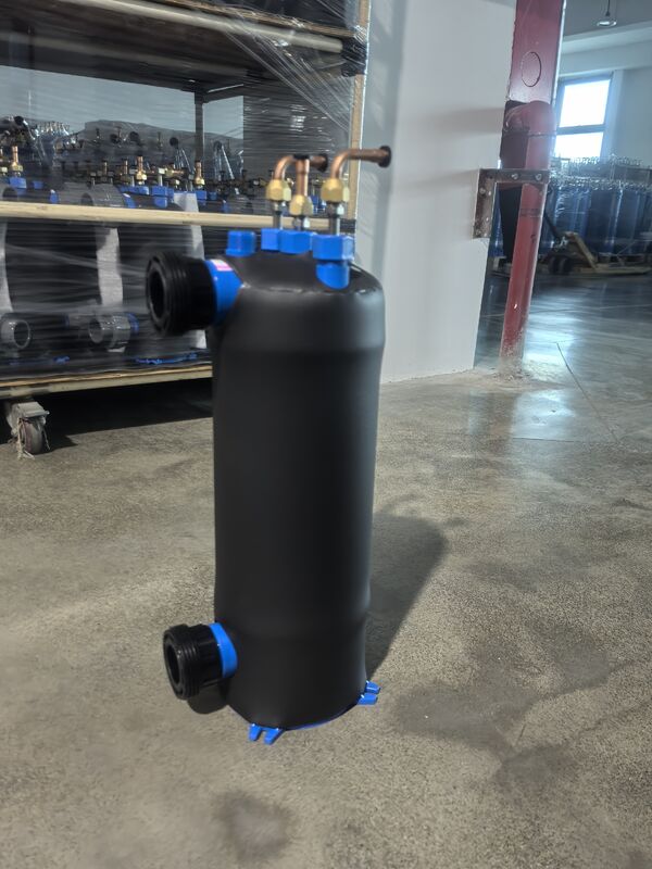 2 inç Su Bağlantısı Soğutucu Isı Değiştiricisi ETA-0.5 Yüksek korozyon direnci ve HVAC soğutma için 7C çıkış sıcaklığı sağlar