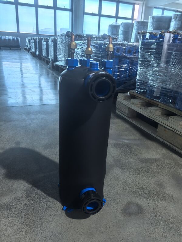 Çıkış Temp 7C Soğutucu Isı Değiştiricisi ETA-1 Kompakt Tasarım Su Bağlantısı 2 Inç Endüstriyel için Mühendislik Soğutma Ekipmanı