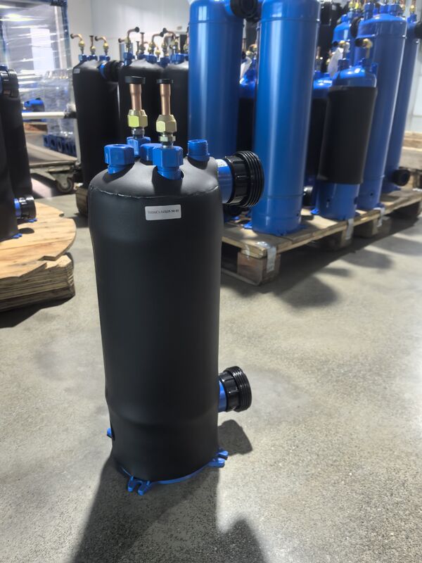 Titanyum tüp plaka soğutucu ısı değiştiricisi ETA7.5 PVC malzemesi Endüstriyel soğutma sistemleri için yüksek korozyon direnci