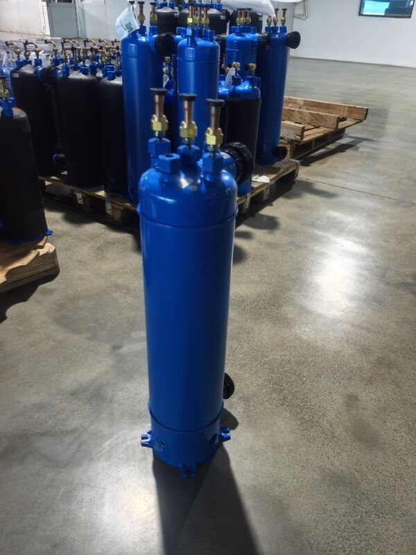 Titanyum tüp TA1 Havuz Isı Değiştiricisi MHTA-3 Yatay veya Dikey Kurulum Çalışma Sıcaklığı Aralığı 0 ila 45 derece Selçüs Ve Uzun Süren