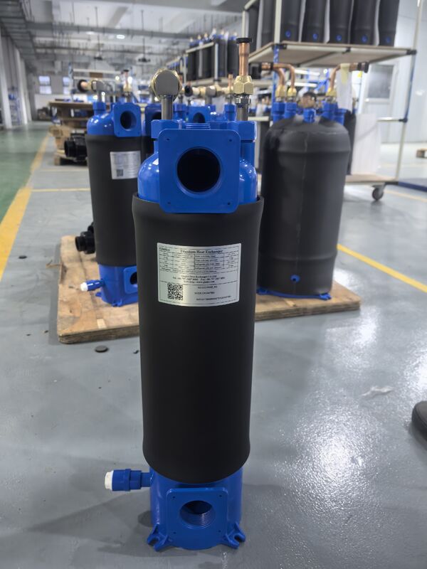 Deniz ve endüstriyel ortamlarda etkili soğutma için tasarlanmış dikey kurulum tuzlu su ısı değiştiricisi MHTA-15 ünitesi