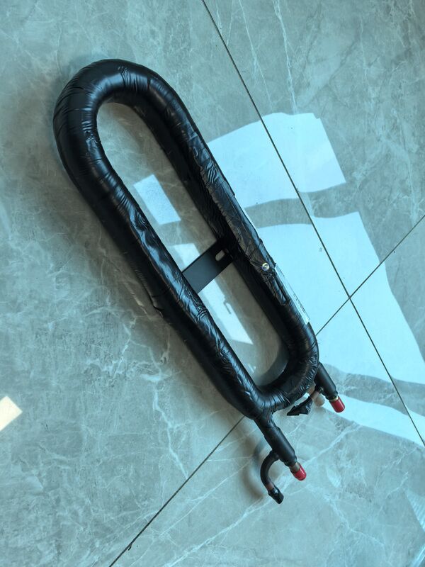 Yükseklik Mm 520 Koaksiyel Isı Değiştiricisi Soğutucu Basıncı 3.5Mpa ve Soğutucular R22 R134a R407c R410a Isı aktarımı için tasarlanmıştır