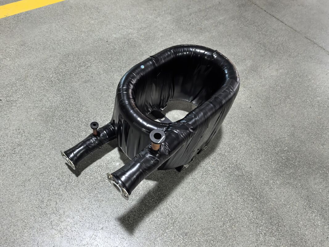 Yüksek güvenlik seviyesi ve ısıtma kapasitesi 6 ila 300 Kw'lık ısı enerjisi değişimi için tasarlanmış boru içi koaksiyel ısı değiştiricisi