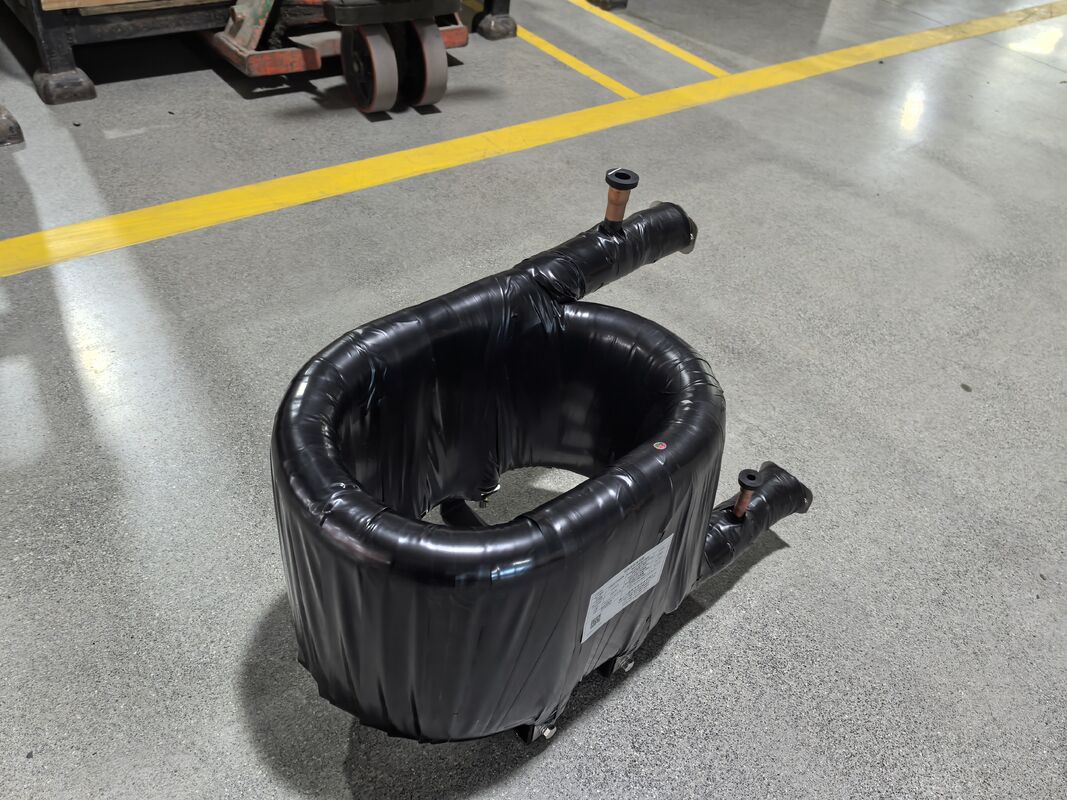 Yüksek korozyon direnci Koaksial Isı Değiştiricisi Kalıcı ve ısı transferi işlemleri için tasarlanmış ısı pompası kondansörü