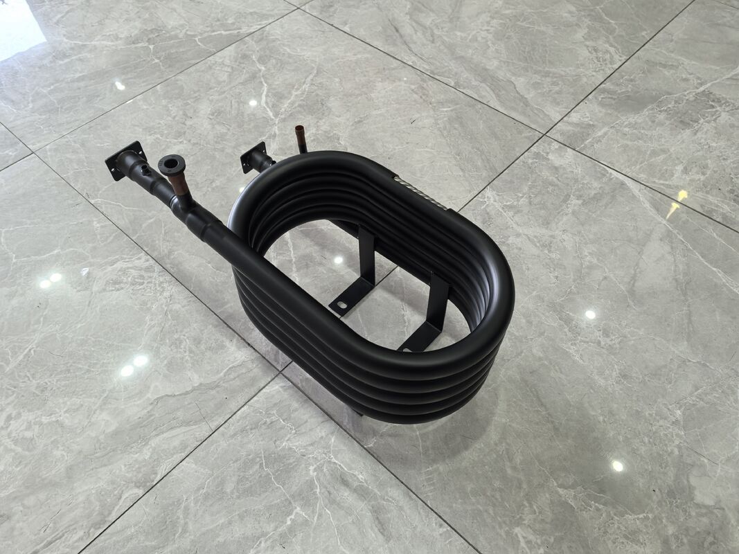 Soğutma Koaksiyel Isı Değiştiricisi, Sıcaklık Transfer Performansı Sağlayan Bakır İç boru ve SPHC Çelik Dış boru ile Yapılmıştır