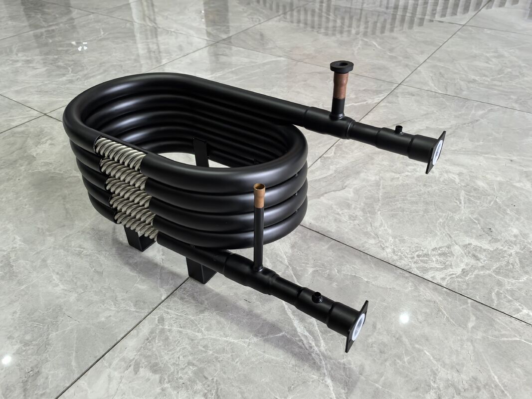 Yükseklik mm 120 ila 1000 Koaksial Isı Değiştiricisi Tüp İçindeki Tüp Isı Değiştiricisi Maksimum Çalışma Basıncı 5.0MPa Süreç Soğutması için İdeal