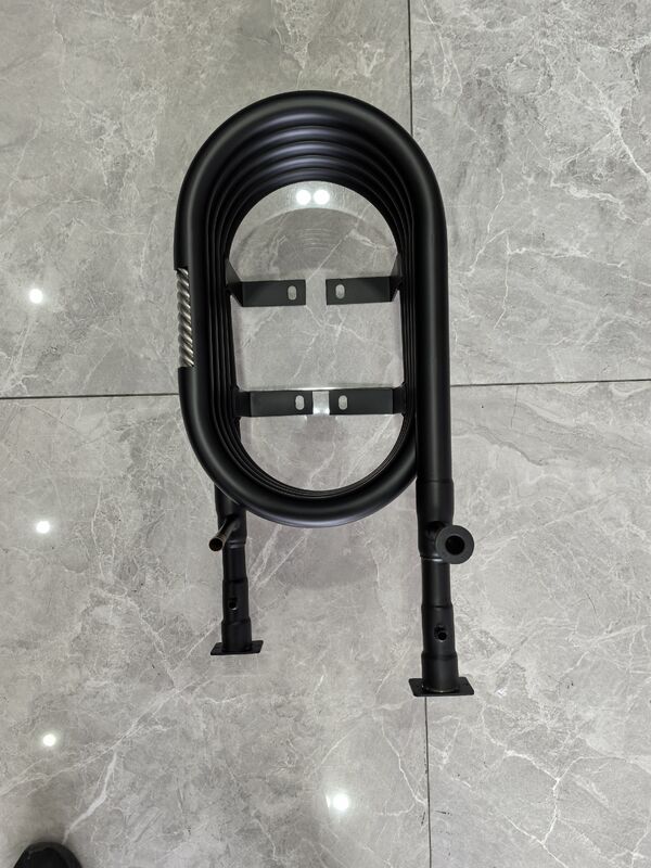 Su taraf basıncı 1.0Mpa Soğutucu taraf basıncı 4.2Mpa ve çalışma sıcaklık aralığı 0C 150C için tasarlanmış koaksiyel ısı değiştiricisi