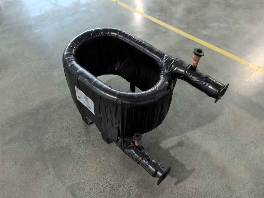 Supper SPHC Çelik Isı Pompası Kondansörü 0C'den 150C'ye kadar çalışma sıcaklıklarına uygun dayanıklılık ve performans sağlar