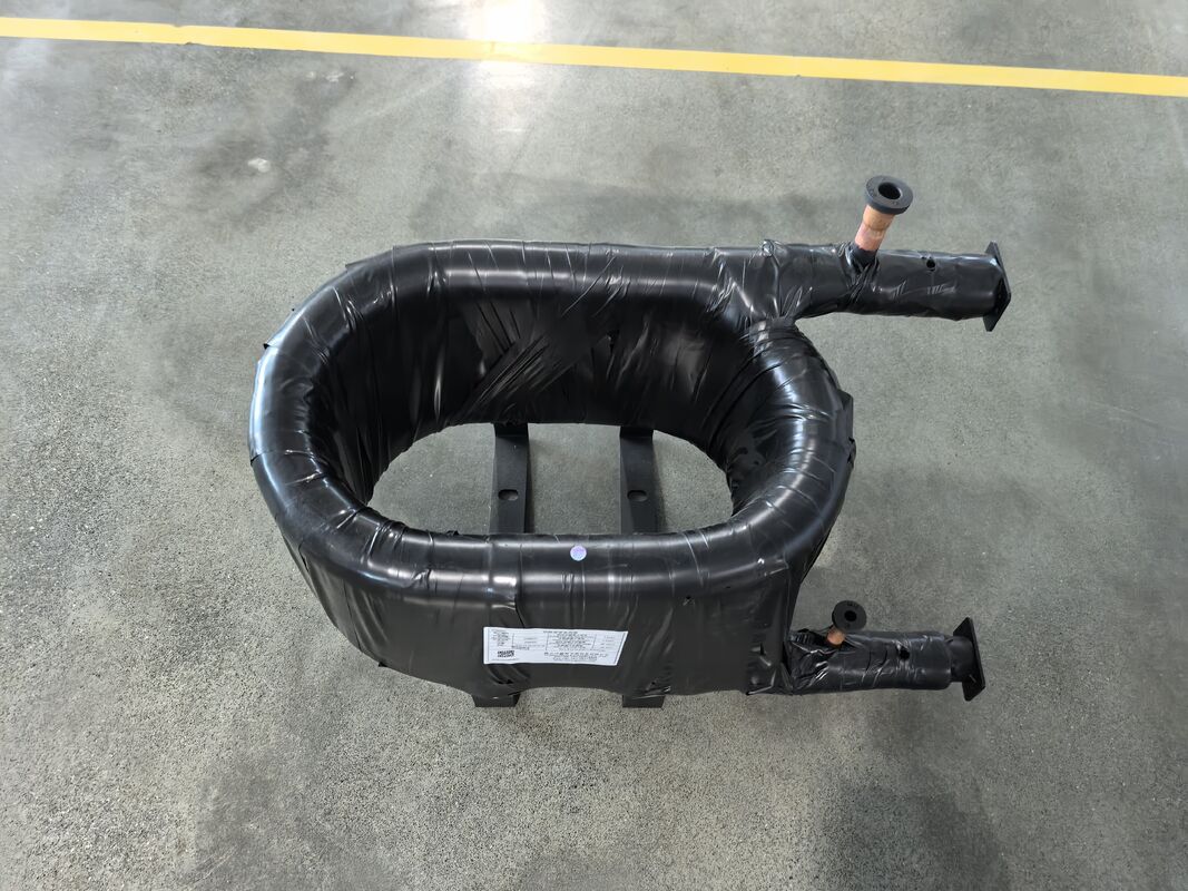 Maksimum Çalışma Basıncı 5.0MPa Koaksiyel Isı Değiştiricisi Genişliği Mm 140 Isı Yönetimi için Dondurmanın Etkili Önlenmesini Sağlayan