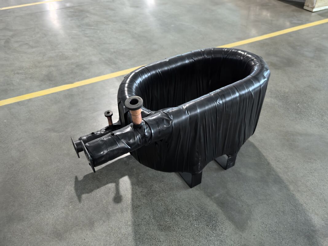 Çalışma sıcaklık aralığı Eksi 50 °C'den 150 °C'ye kadar Yüksekliği 120-1000 mm ve Genişliği 140 mm'lik Koaksiyel Isı Değiştiricisi Isı Yönetimi için