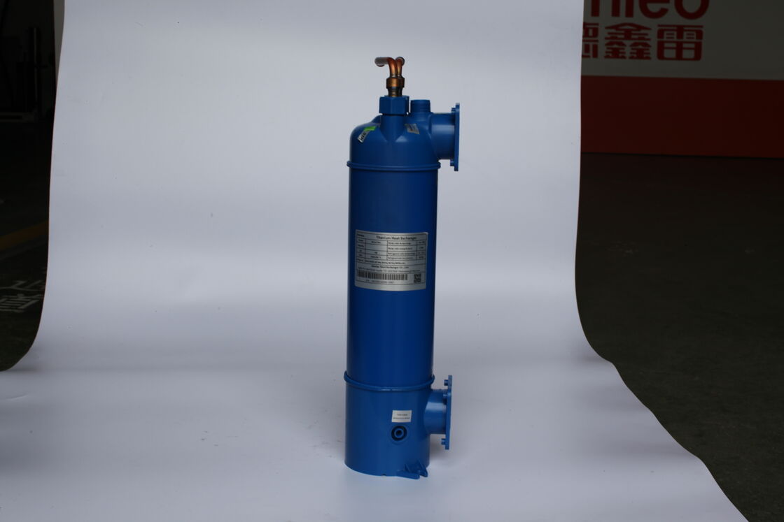 Isıtma ve Soğutma Titanyum Isı Değiştiricisi, düşük bakım gereksinimleri ile 0 ila 40 derece arasında tasarlanmıştır.