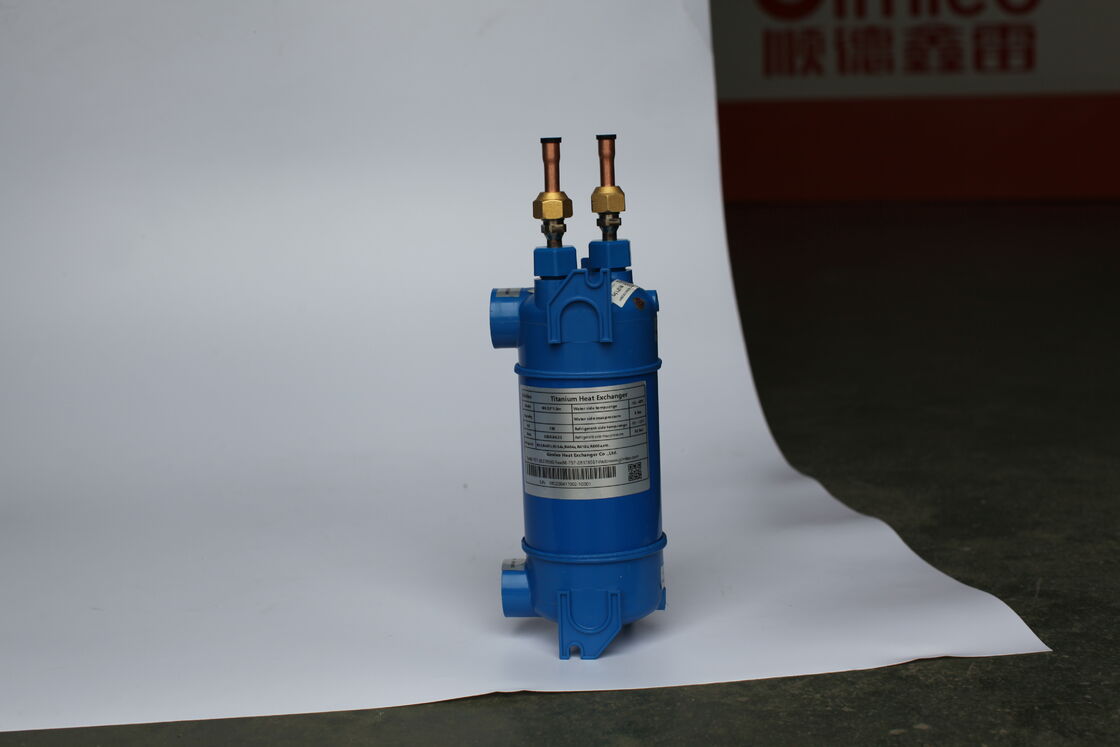 Isıtma ve Soğutma Titanyum Isı Değiştiricisi, düşük bakım gereksinimleri ile 0 ila 40 derece arasında tasarlanmıştır.